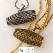 تصویر پلاک استیل منشور کوروش بزرگ 