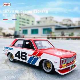 تصویر ماشین مایستو مدل Datsun 510 کد 32532 مقیاس 124 