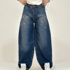 تصویر شلوار لی مدل کارپنتر 