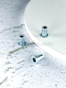 تصویر مهره پرچی لبه دار سایز 8 بسته 350عددی 