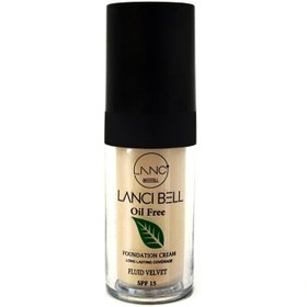 تصویر کرم پودر مدل Oil Free با SPF 15 حجم 40 میلی لیتر لنسی بل M02 Lanci Bell SPF 15 Oil Free Foundation Cream 40 ml