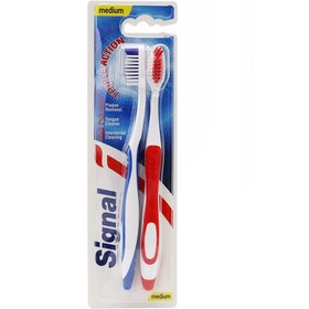 تصویر مسواک سیگنال مدل تریپل پروتکشن برس متوسط 