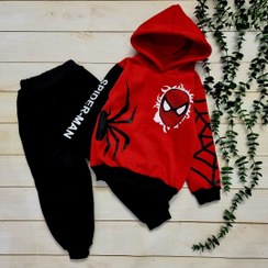 تصویر هودی شلوار بچگانه مرد عنکبوتی 