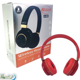 تصویر هدفون بی سیم KAISER مدل K-860 Wireless Headphone KAISER K-860