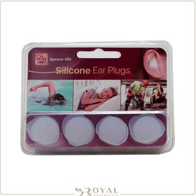 تصویر گوش گیر سیلیکونی اسپنکو ژل 4 عددی Spenco Gel Silicone Ear Plug 4Pcs