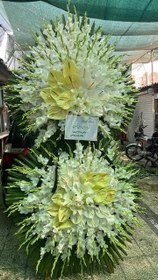 تصویر تاج گل ۲طبقه ختمی 