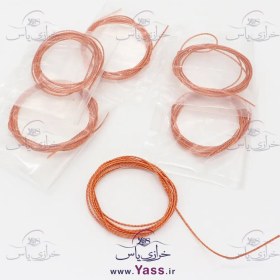 تصویر نخ کفاشی عسلی ( 1 متری ) 