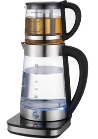 تصویر چای ساز برمن مدل PB5060 ظرفیت کتری ۲.۵ لیتر و قوری ۱ لیتر 