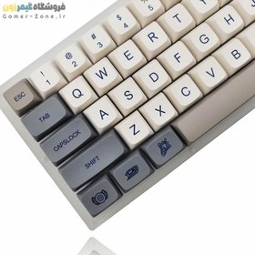 تصویر مجموعه کامل کیکپ طرح Guffercty Kred کیبورد مکانیکال Guffercty Kred PBT DoubleShot XDA Keycaps Full Set 