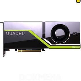 تصویر کارت گرافیک پی ان وای مدل NVIDIA Quadro RTX 8000 NVIDIA Quadro RTX 8000 48GB GDDR6 Graphics Card