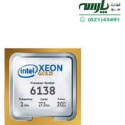 تصویر CPU مدل Xeon Gold 6138 برند Intel ا Intel® Xeon® Gold 6138 Processor Intel® Xeon® Gold 6138 Processor