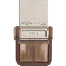 تصویر فلش مموری کینگستون مدل دی تی دوئو با ظرفیت 8 گیگابایت ا MicroDuo DTDUO USB 2.0 OTG Flash Memory 8GB MicroDuo DTDUO USB 2.0 OTG Flash Memory 8GB