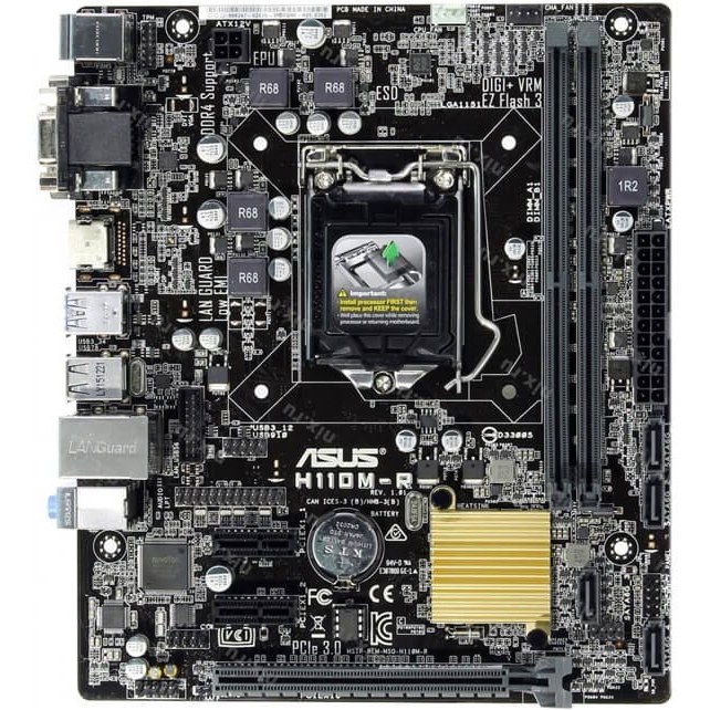 Asus hot sale h110 m