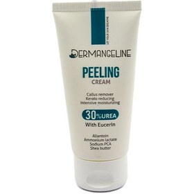 تصویر کرم لایه بردار حاوی اوسرین و اوره 30 درصد درم انجلین 50 میلی لیتر Dermangeline Peeling Cream 30 Percent Urea with Eucerin 50ml