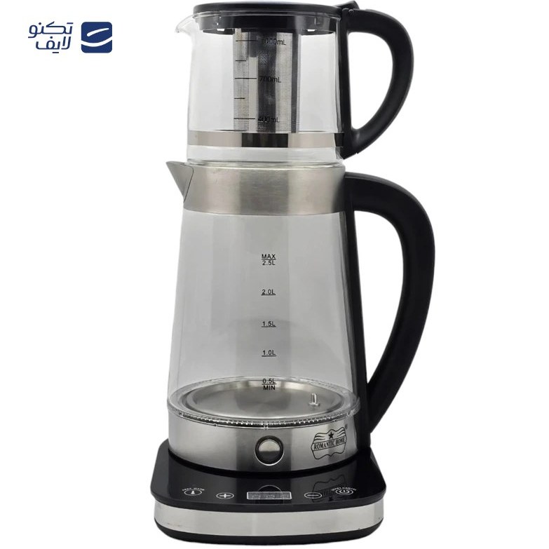 چایساز رومانتیک هوم مدل KHD-425 با کتری پیرکس ۲.۵ لیتری