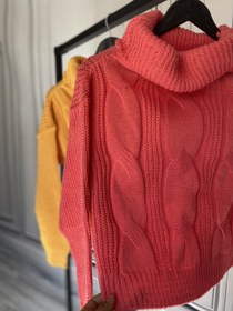 تصویر کراپ بافت یقه شل 