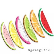 تصویر خط کش طرح میوه 