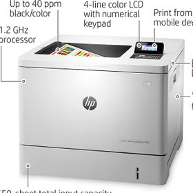 تصویر پرینتر اچ پی مدل  M553N HP M553n Color Laser Jet Printer