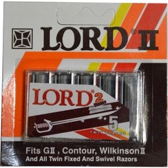 تصویر تیغ یدک لرد بسته 5 عددی (پس کرایه) 