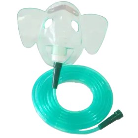 تصویر ماسک اکسیژن ساده اطفال 