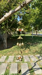 تصویر باد زنگ ( بادنواز ) فلزی زنگوله دار وارداتی اصلی 3 طبقه 