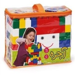 تصویر لگو آجره ۷۰ قطعه کیفی بافرزندان 