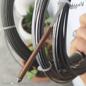 تصویر فنر سیم کشی فلزی 15 متری درجه یک 