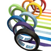 تصویر چسب کاغذی رنگی 18یارد باریک استورم کد103167 (10 تایی) 