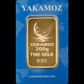 تصویر شمش طلا ۲۰۰ گرم 