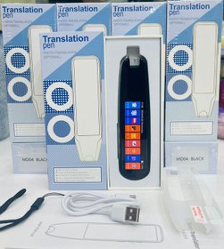 تصویر قلم مترجم چند کاره با هوش مصنوعی Ai مدل MD04 AI Translation Pen Model MD04