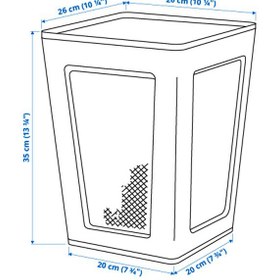 تصویر سبد کاغذ باطله ایکیا مدل ikea DRONJONS 405.541.59 