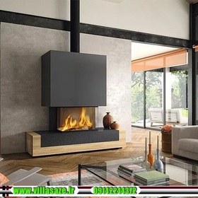 تصویر بخاری هیزمی کد 90 