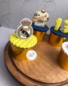 تصویر ست کاپ کیک والیبالیست 