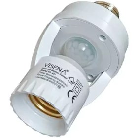 تصویر سنسور سرپیچ دار E27 ویسنا VS 451 Visena VS 451 CEILING SENSOR