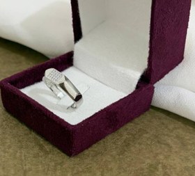 تصویر حلقه نقره مردونه 