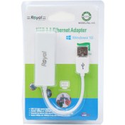 تصویر مبدل USB به LAN رویال مدل RU110 
