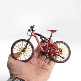 تصویر ماکت فلزی دوچرخه کوهستان دانهیل 