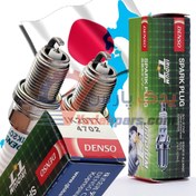 تصویر شمع ایریدیم TT پایه کوتاه برند دنسو Denso (بسته۴عددی) DENSO Spark Plug XP IK20TT#4 4702#4 Iridium JAPAN