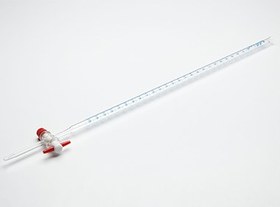 تصویر بورت آزمایشگاهی - شیر تفلون / 25 سی سی burette