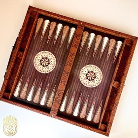 تصویر تخته نرد چرمی sh433 