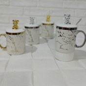تصویر ماگ خرسی سرامیکی 