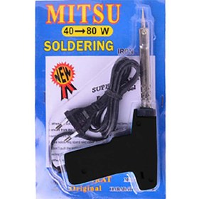 تصویر هویه دسته تفنگی حرارت با توان متغیر 80-40 وات مدل میتسو Hararat Mitsu 40-80W Soldering