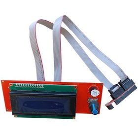 تصویر ماژول Reprap با نمایشگر کاراکتری Arduino Reprap LCD 4*20 