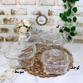 تصویر قابلمه شیشه ای 