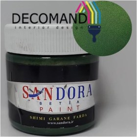 تصویر سبز اقیانوسی تزئینی اکلیلی اکرلیک 