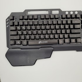 تصویر کیبورد گیمینگ ایلون مدل GK102 با سیم مکانیکی 