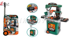 تصویر ست میز ابزار اسباب بازی چمدانی کودک TOOLS PLAY SET 