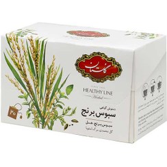 تصویر دمنوش گیاهی کیسه ای سبوس برنج 20 عددی گلستان 