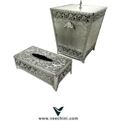 تصویر ست سطل و دستمال فلزی پیوتر – VCHI171 