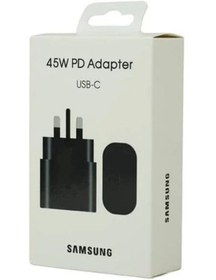 تصویر شارژر 45 وات سامسونگ کپی - سفید Charger 45 W Samsung